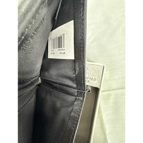 NEW Kenneth Cole Reaction Men's Genuine Leather Flip Wing Wallet - Picture 5 of 10